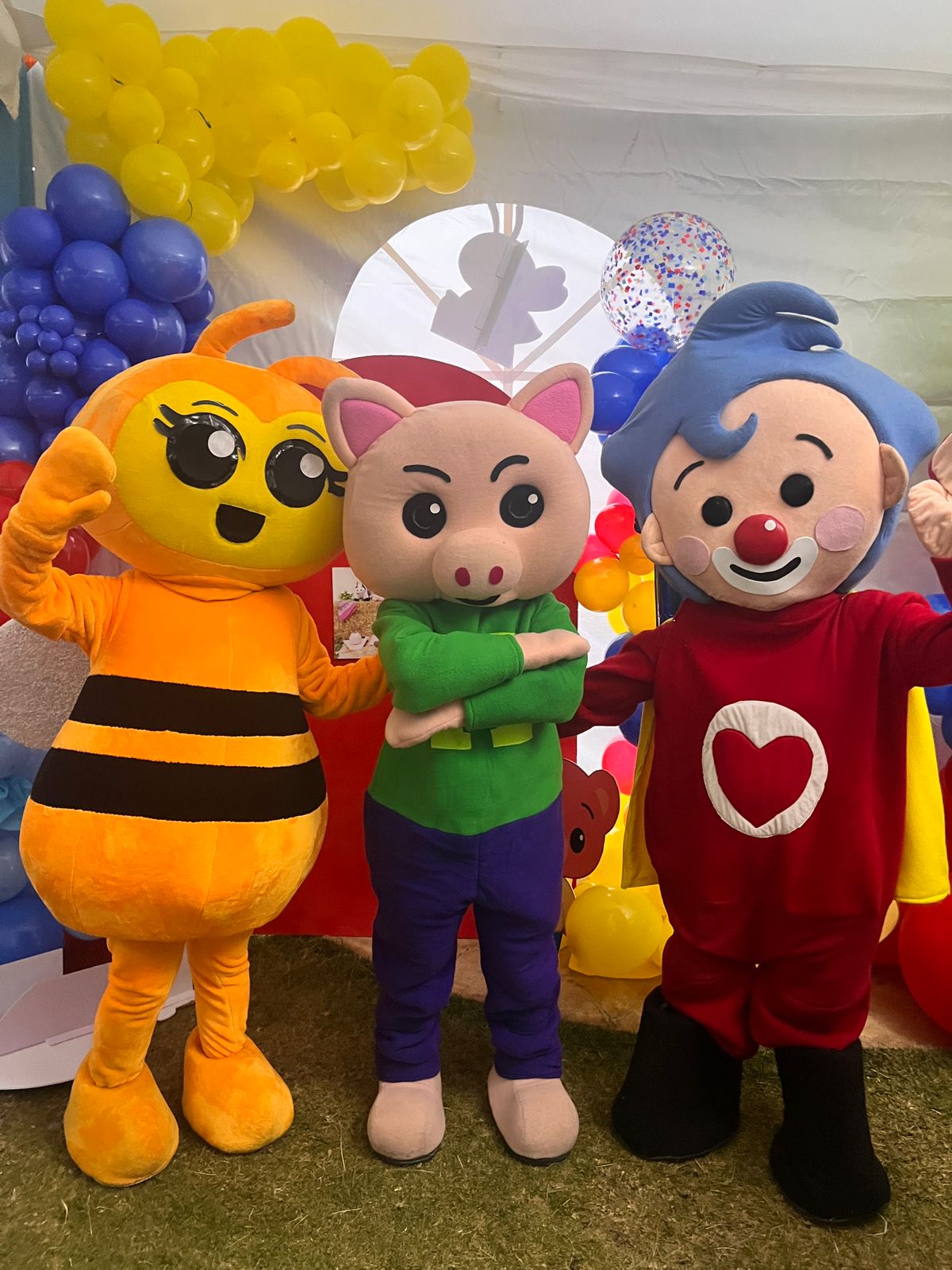 Botarga en evento infantil Picarínes